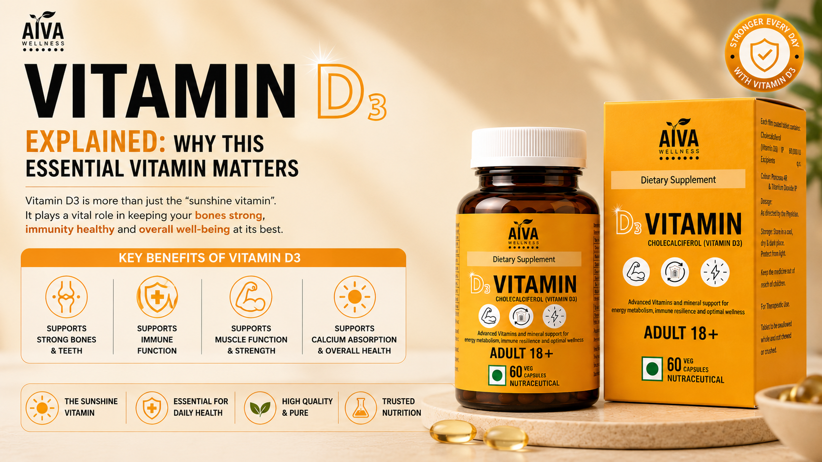 Vitamin D3 explained