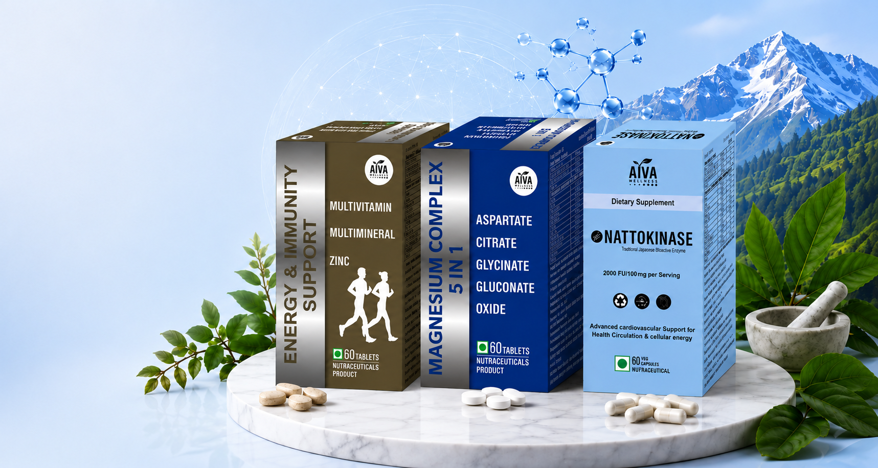Aiva Wellness Premium Healthcare & Wellness Supplements